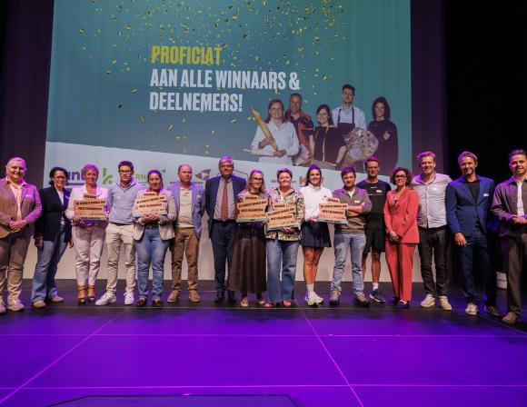 Groepsfoto winnaars